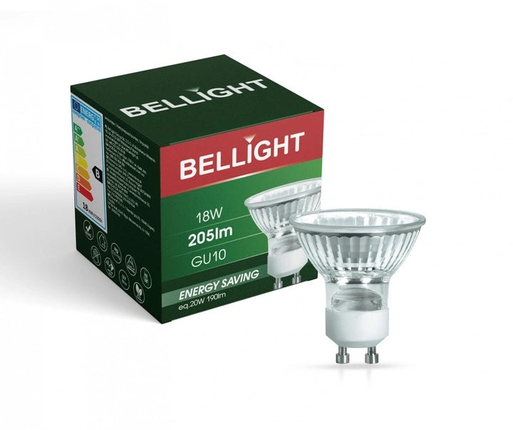 eco Halogen GU10 18W = 20W 205lm Reflektor 230V 36° Warmweiss 2700K DIMMBAR