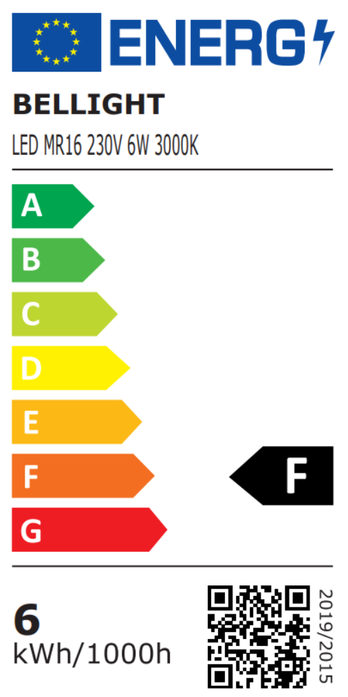LED MR16 GU5,3 6W=50W Leuchtmittel 230V Lampe 510lm Spot 360° Warmweiss 3000K