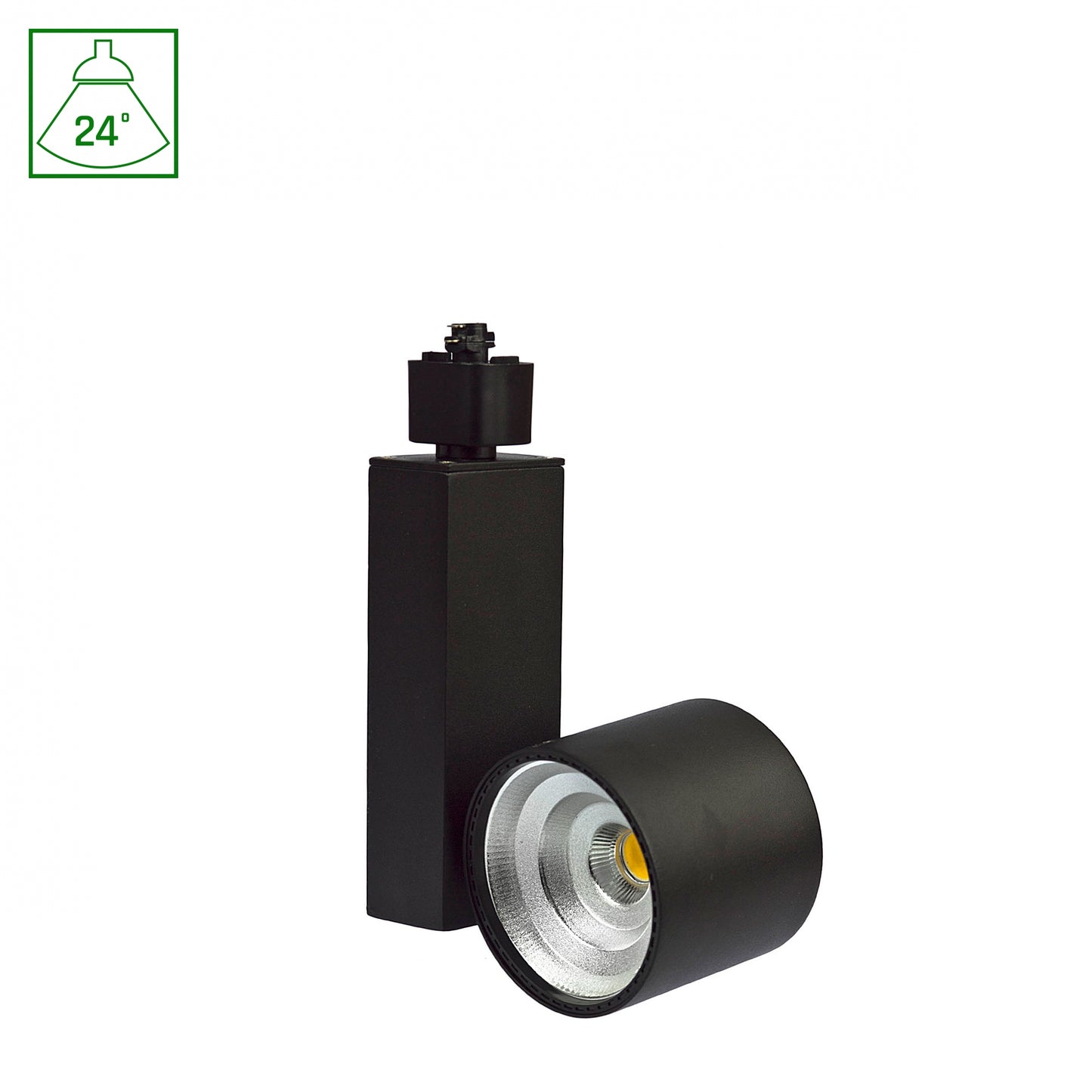 MADARA LED Stromschienenstrahler 3-Phasen 26W 24° Warmweiß Weiß