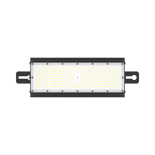 HALLS LINE 2 LED Hallenstrahler 75W 90° Neutralweiß 0-10V Dimmbar IP66 Schwarz