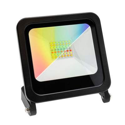 Spectrum LED SMART Fluter Strahler 24W Alexa Google 2260lm  RGB Warm Kalt 2700K-6500K DIMMBAR