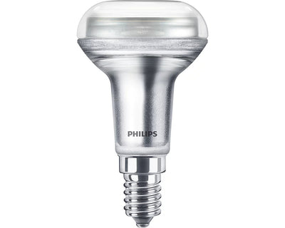 Philips LED E14 R50 2,8W = 40W Pilzform 36° Refektor 210lm Warmweiß 2700K