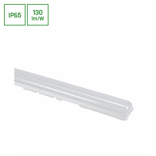 LED LIMEA GO HERMETIC 25W 60cm Feuchtraumleuchte 3250 lm Wannenleuchte IP65 weiss IK07 Kaltweiss 6000K