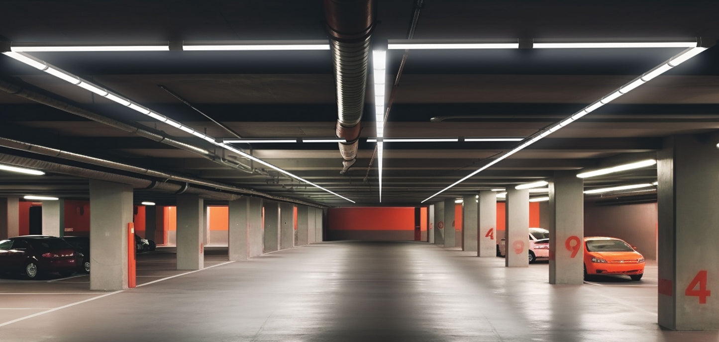 LED LIMEA VARIO HERMETIC 30/40/50W 150cm Feuchtraumleuchte 8750lm 120° IP65 grau IK08 3 CCT 3000-6000K