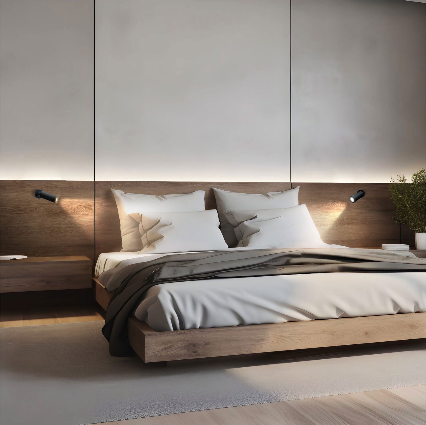 Spectrum LED MADARA SLIM GU10 MR11 Aufbauleuchte max. 4W Deckenleuchte 250V schwarz IP20 rund