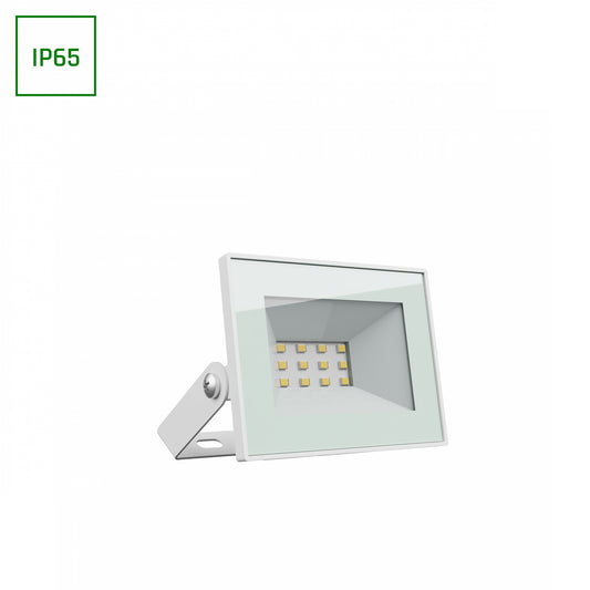 LED NOCTIS LUX 4 Fluter 10W Strahler 750lm weiss 100° 230V IP65 IK07 Kaltweiss 6000K