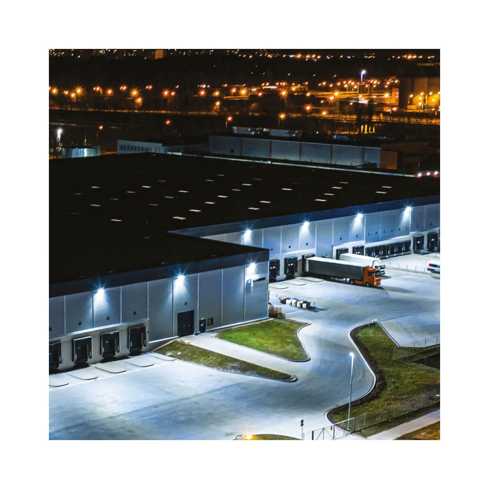 LED NOCTIS MAX 2 Fluter 200W Strahler 19000lm grau 85° 230V IP65 IK08 Neutralweiss 4000K