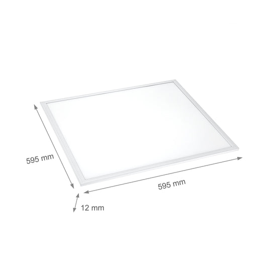 Spectrum LED Panel Algine 45W eckig 60x60cm 4880lm IK06 weiss 120° IP20 Kaltweiss 6000KED Panel Algine 45W eckig 60x60cm 4880lm IK06 weiss 120° IP20 Kaltweiss 6000K