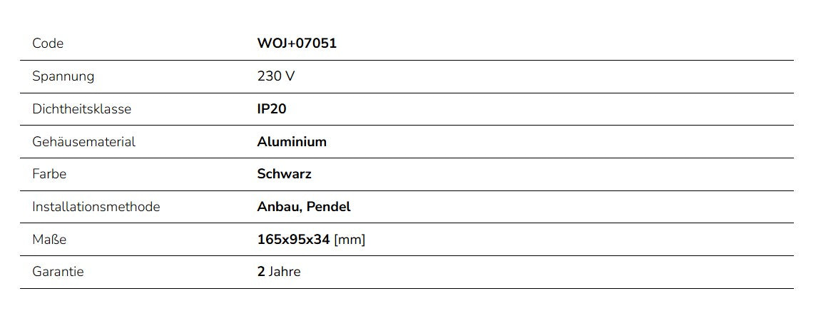 LED SPS-2 Verbinder für 3-Phasen Stromschiene T-T2 einstellbar links Schwarz IP20 T-L1-L2