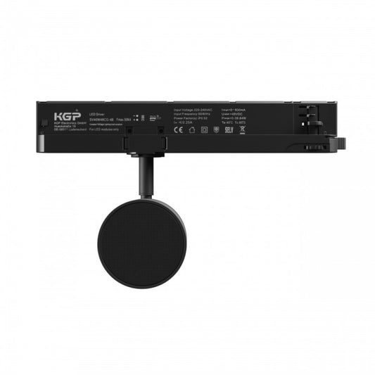 3-Phasen Stromschienenstrahler Speaker Bluetooth Lautsprecherbox 10W 230V IP20 schwarz