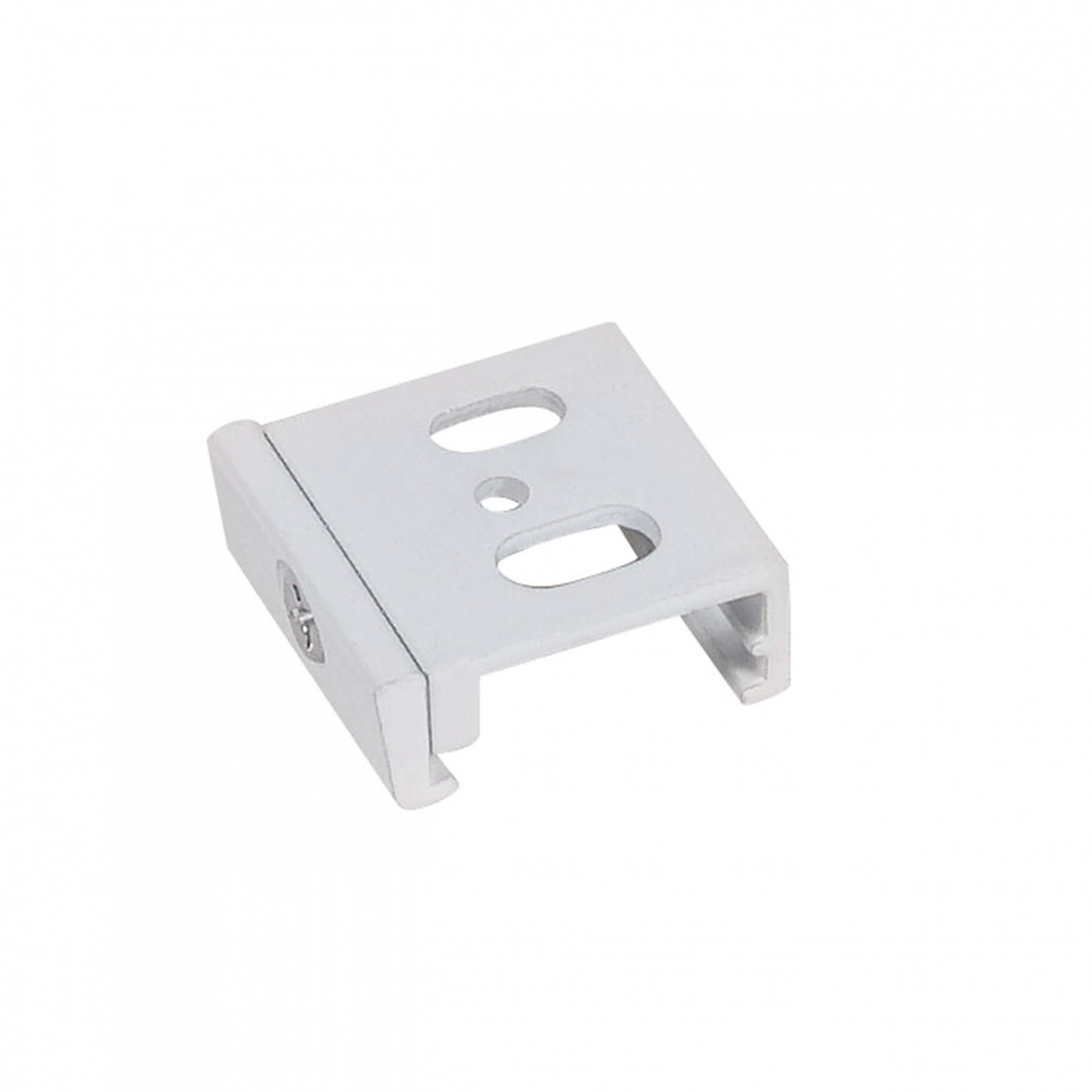SPS 2 Montageclip Weiß – für 3-Phasen Stromschiene, Aluminium