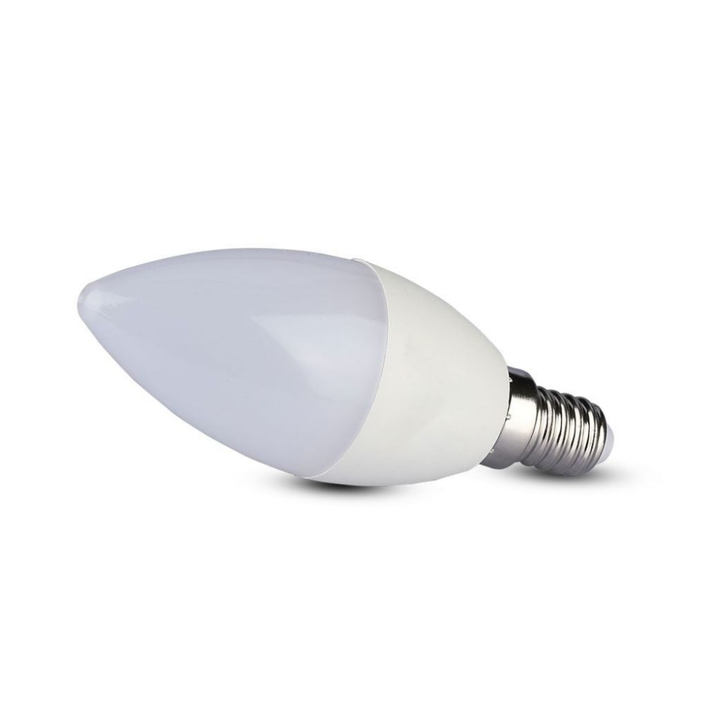 LED E14 C37 Kerzenform 4W=30W 320lm 200° 230V Kaltweiss 6400K