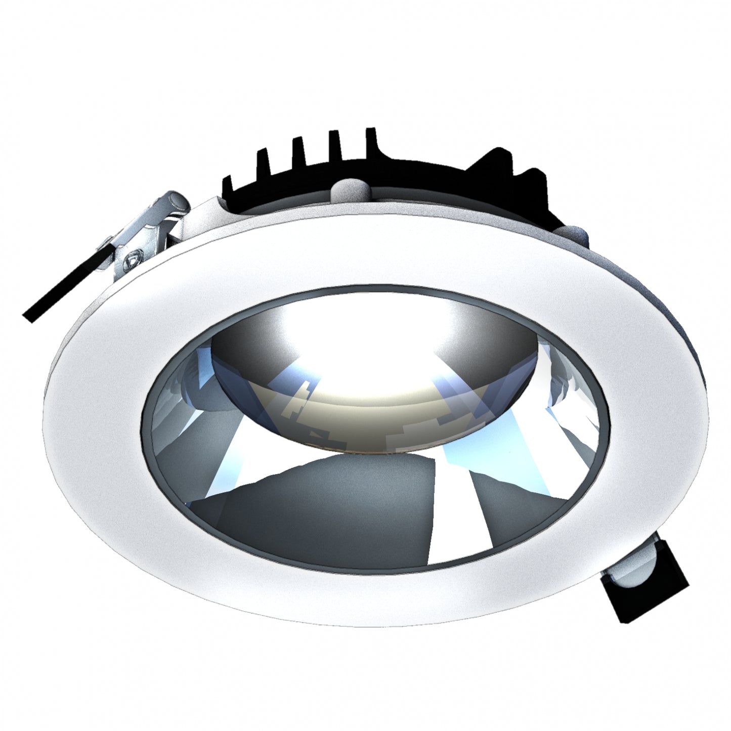 MIRROR MODEL XL LED Einbaustrahler Ø200mm 30W 30° 3000K