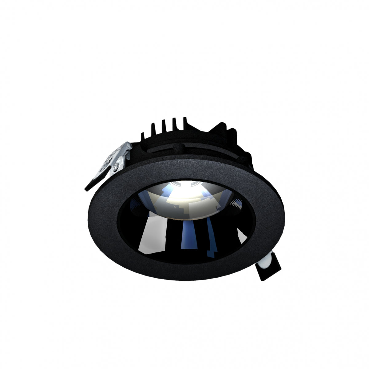 MIRROR MODEL M LED Einbaustrahler Spots Ø120mm 14W 30° 3000K Schwarz