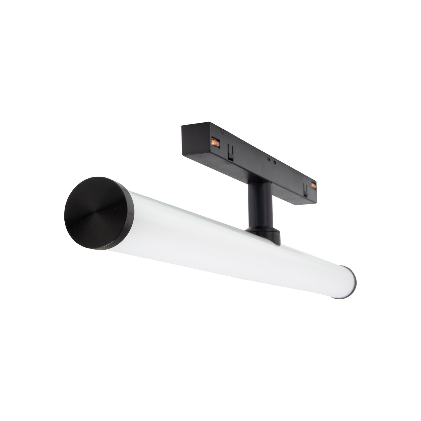 BEAM LED Stromschienenstrahler 48V 12W Warmweiß Schwarz