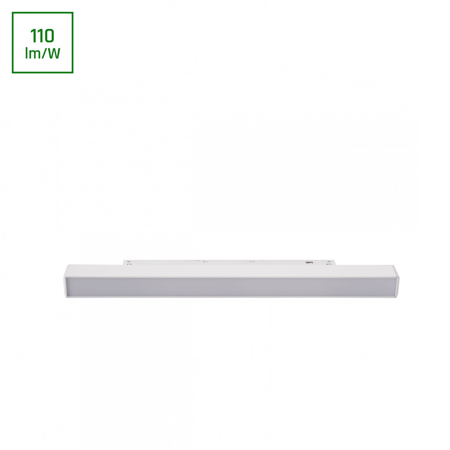 BASIC LINE S LED Stromschienenstrahler 48V 15W Neutralweiß Weiß