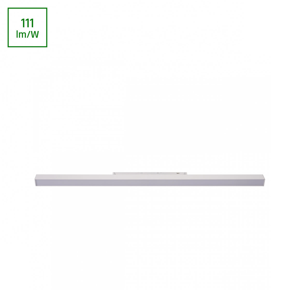 BASIC LINE M LED Stromschienenstrahler 48V 20W Warmweiß Weiß