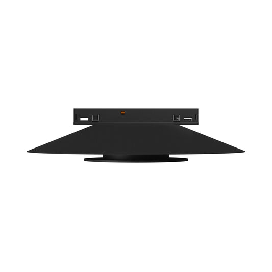 NANO SAUCER LED Stromschienenstrahler 48V 7W Warmweiß Schwarz