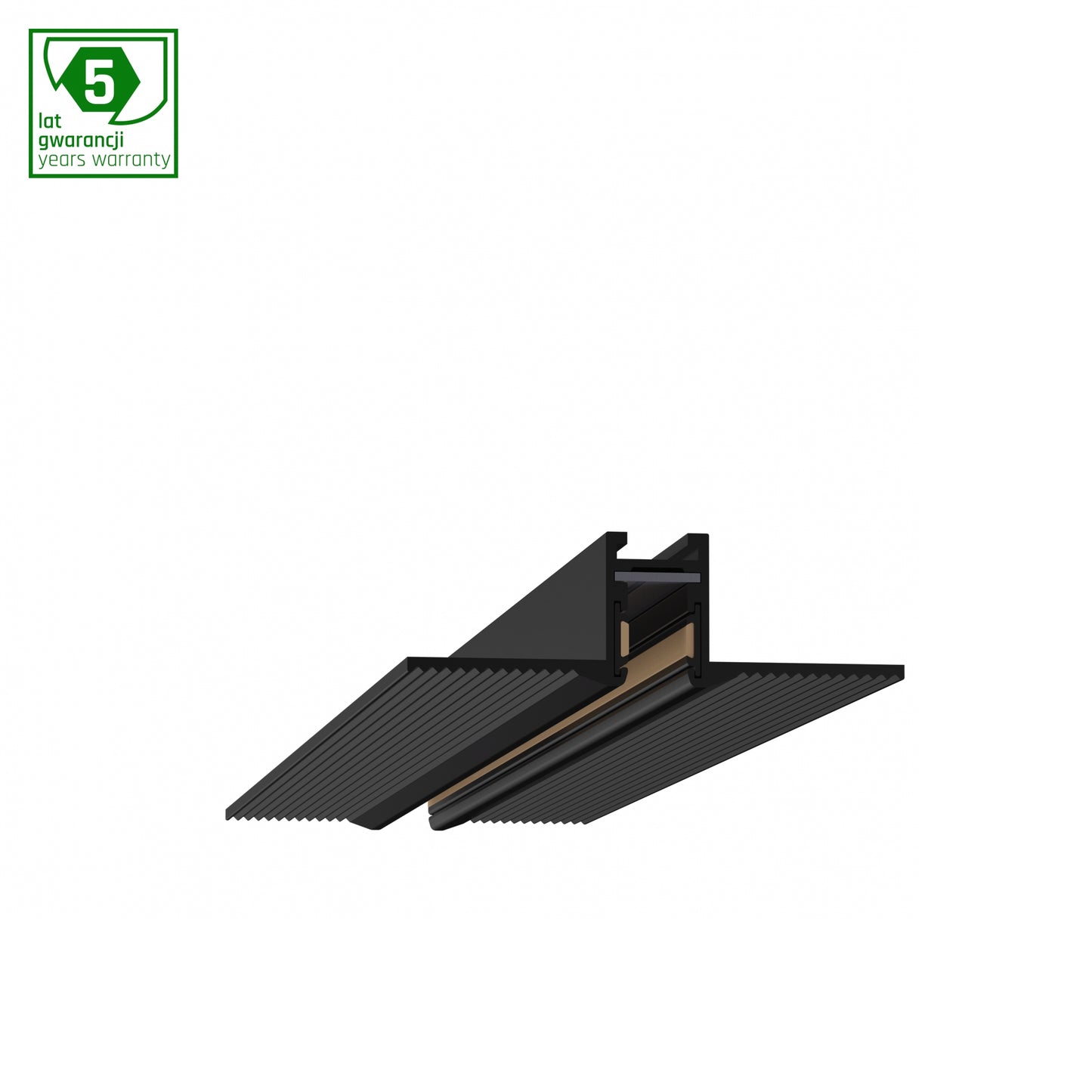 NANO LED Einbaustrahler Spots 50x15mm Schwarz