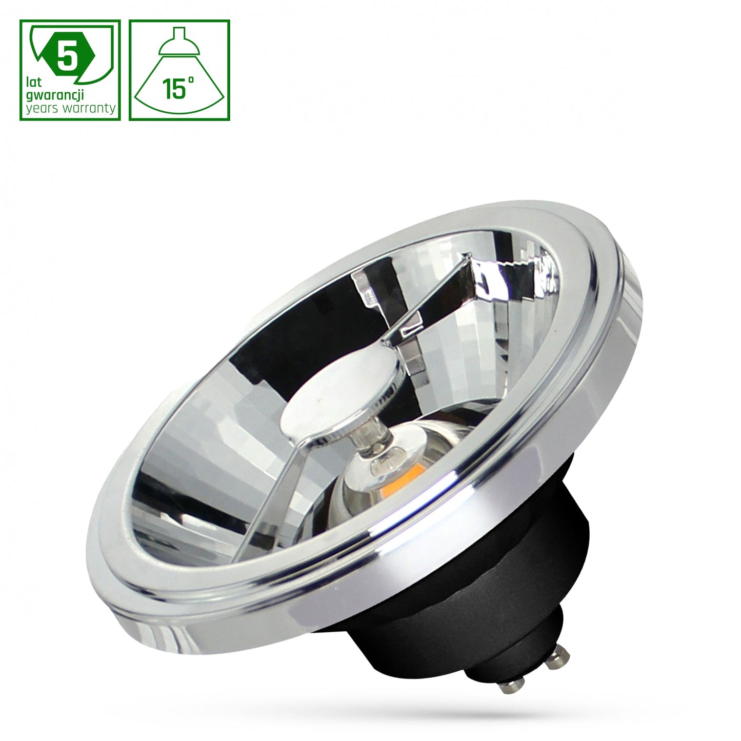 LED Leuchtmittel GU10 AR111 12W 2700K