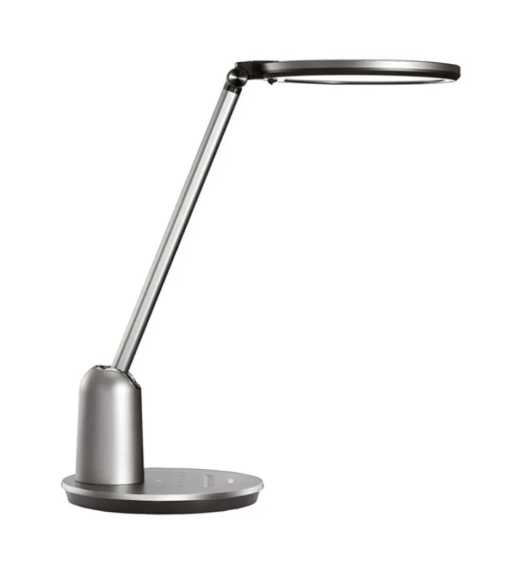 LED Einstein 15W Tischlampe 630lm DSK602 Grau SceneSwitch 2800-5100K DIMMBAR