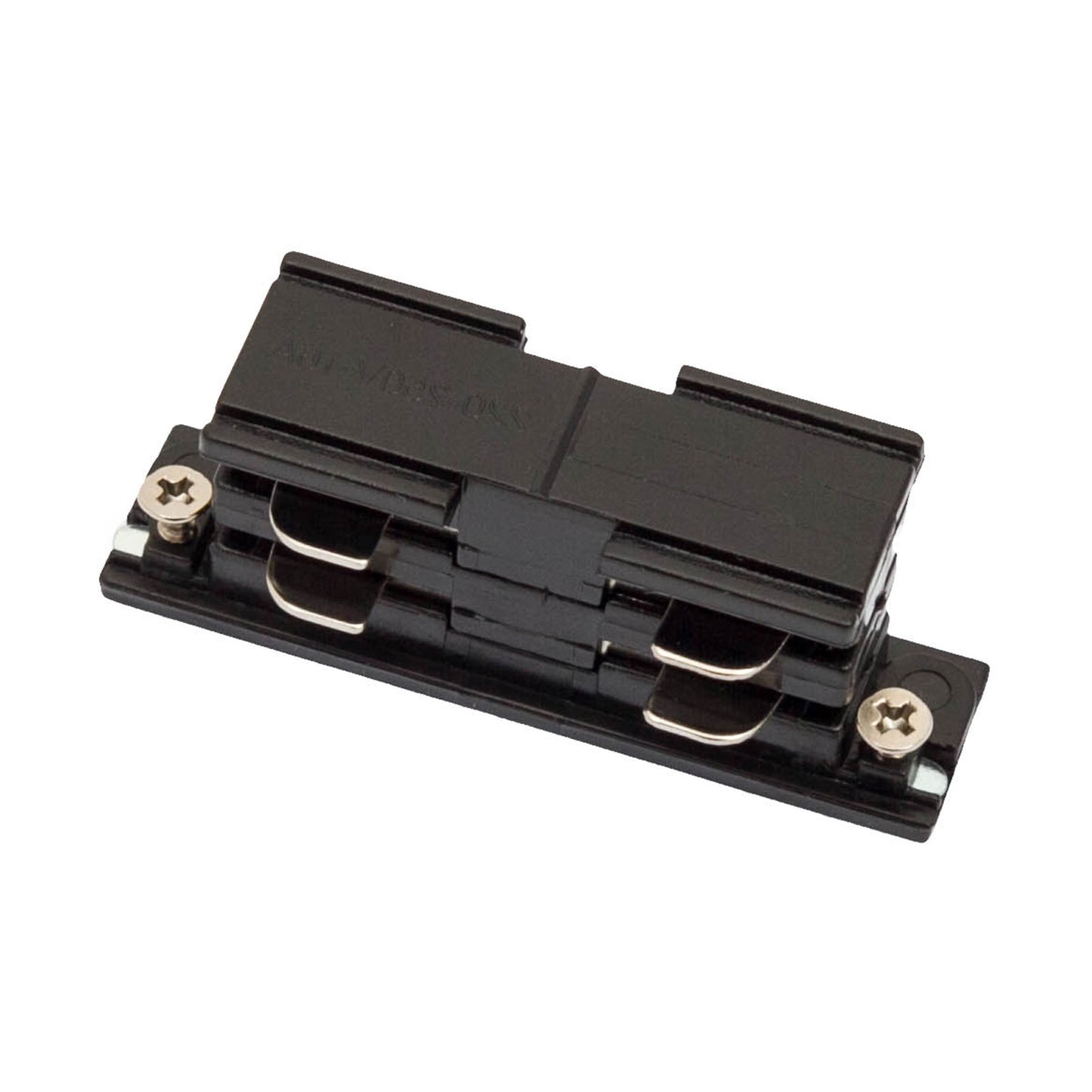 Spectrum LED SPS 2-wire connector for 3-phase track adapter IP20 black straight