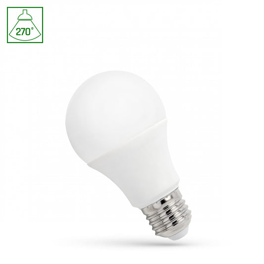 Spectrum LED E27 A60 4.9W = 38W bulb shape 450lm 270° 230V cold white 6000K