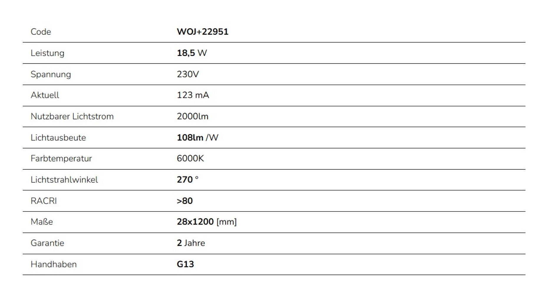 25er Pack LED 120cm Röhre G13 NANO-KUNSTSTOFF T8 Leuchtstoffröhre 18,5W 1880lm Kaltweiss 6000K