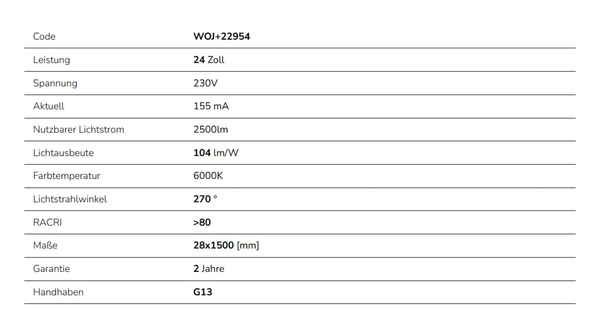 25er Pack LED 150cm Röhre G13 NANO-KUNSTSTOFF T8 Leuchtstoffröhre 22W 2265lm Kaltweiss 6000K