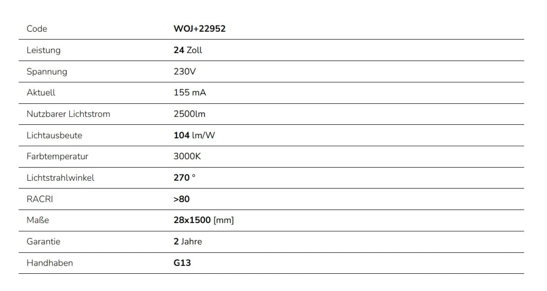 25er Pack LED 150cm Röhre G13 NANO-KUNSTSTOFF T8 Leuchtstoffröhre 22W 2265lm Warmweiss 3000K