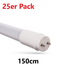 25er Pack Spectrum LED 150cm Röhre G13 Tube Glas T8 Leuchtstoffröhre 24W 2500lm Neutralweiß 4000K