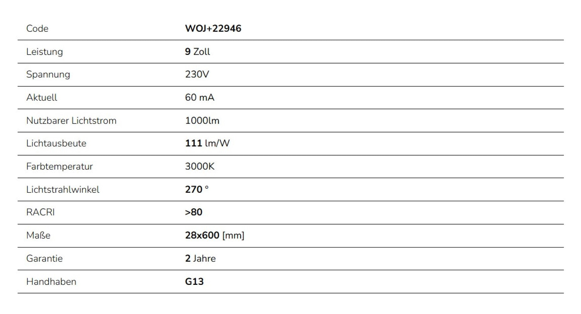 25er Pack LED 60cm Röhre G13 NANO-KUNSTSTOFF T8 Leuchtstoffröhre 9W 820lm Warmweiss 3000K