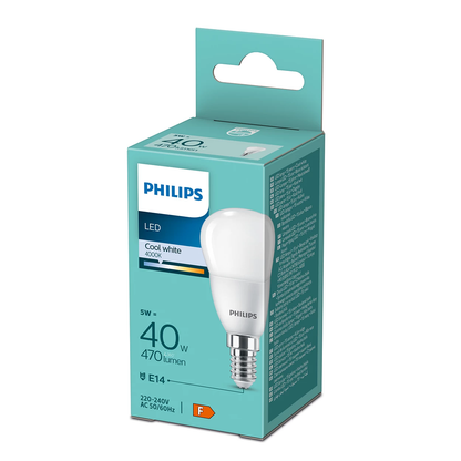 Philips LED E14 P45 Tropfenform 5W = 40W 470lm 230V Kaltweiß 4000K
