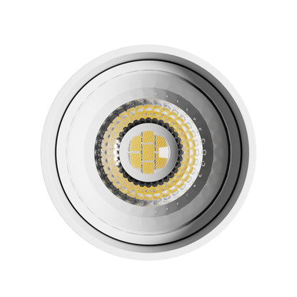 Spectrum LED surface-mounted light CHLOE VARIOSA GU10 IP20 interior light round white max. 10W