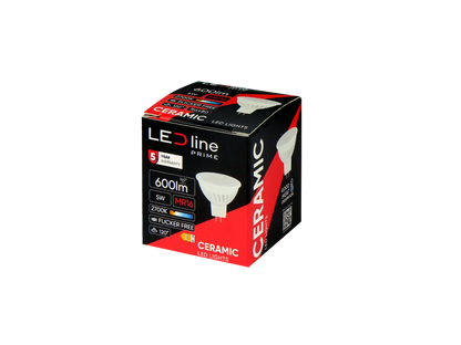 LED GU5,3 MR16 5W Reflektor 600lm 120° Keramik 10-18V AC/DC Warmweiss 2700K