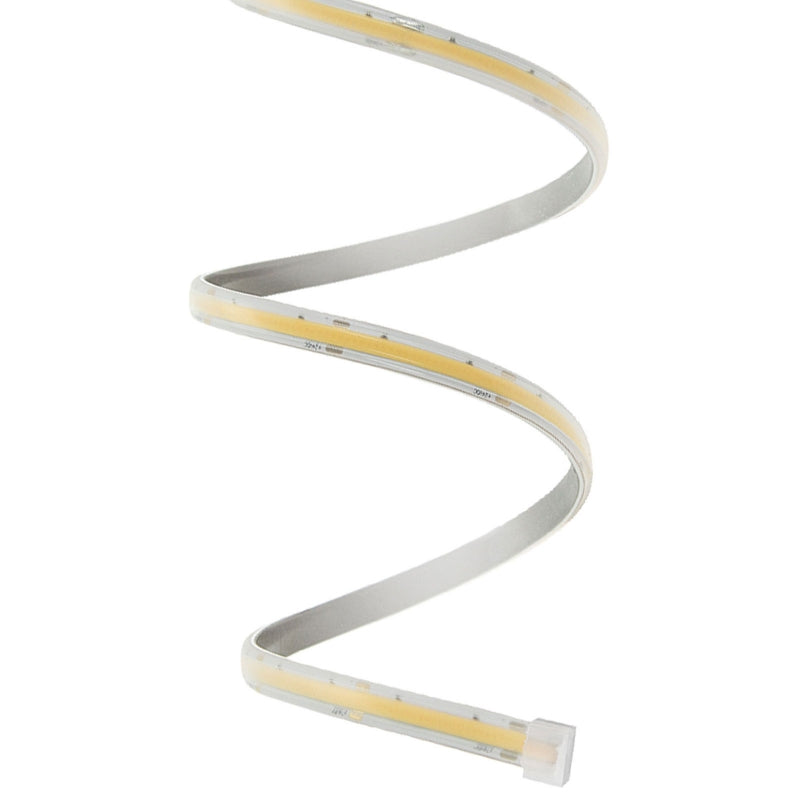 5m COB LED Streifen | IP67 Wasserfest | 24V | Kaltweiß | Matte Silikon-Hülle | 11W/m