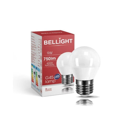 LED E27 G45 Tropfenform 9W = 75W 200° Birne 750lm 180V-260V Neutralweiss 4000K
