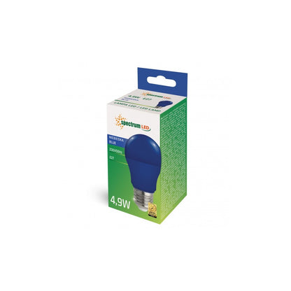 LED E27 A50 Farbig Bunt 4,9W Birne 270° Lichterkette Leuchtmittel Deko BLAU