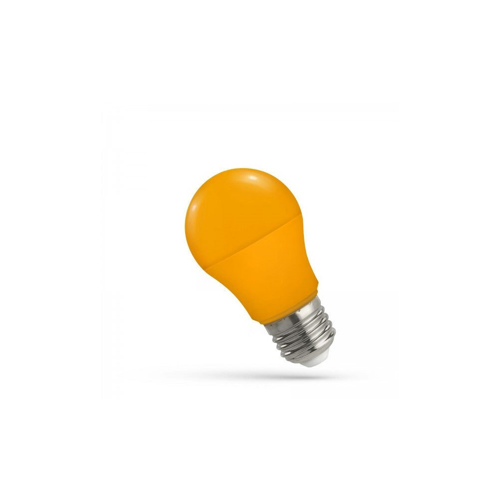 LED E27 A50 Farbig Bunt 4,9W Birne 270° Lichterkette Leuchtmittel Deko ORANGE