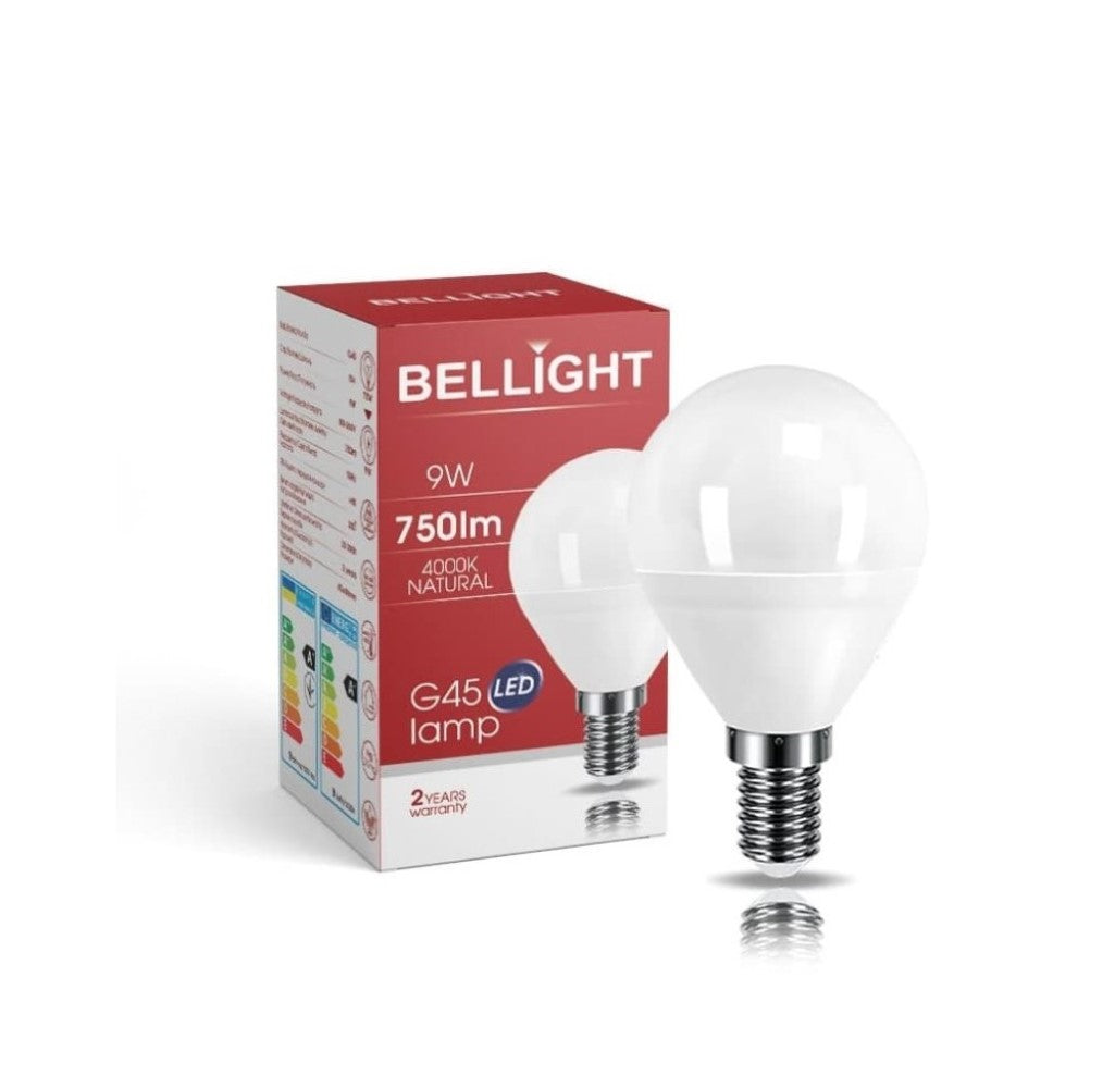 LED E14 G45 Tropfenform 9W = 75W 360° Birne 830lm 230V Neutralweiss 4000K