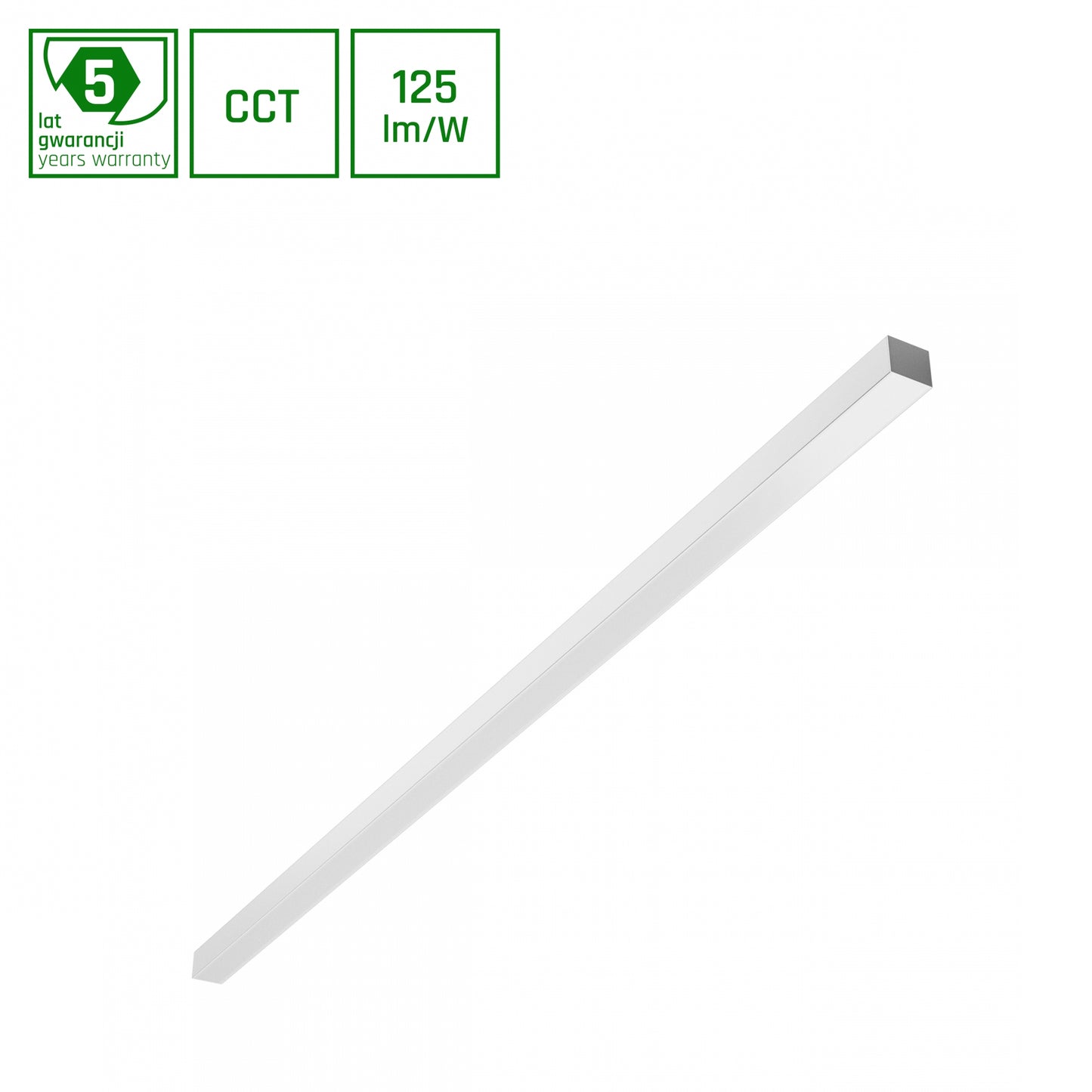 ALLDAY BASIC LED Deckenleuchte 150cm Hängeleuchte 30-50W CCT Weiß
