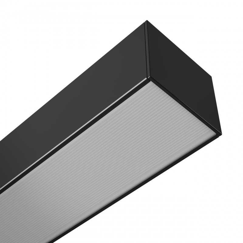 ALLDAY BASIC LED Stromschienenstrahler 3-Phasen 150cm 30-50W CCT Schwarz