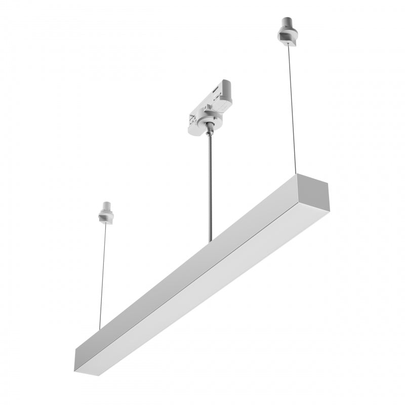 ALLDAY BASIC LED Stromschienenstrahler 3-Phasen Pendelleuchte 60cm 10-20W CCT Weiß blendfrei