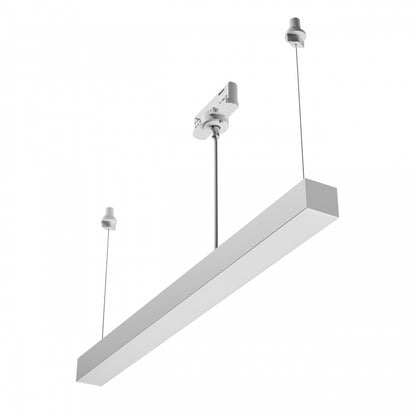 ALLDAY BASIC LED Stromschienenstrahler 3-Phasen Pendelleuchte 60cm 10-20W CCT Weiß blendfrei