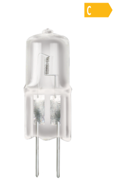 JC G6.35 Halogen 35W Stiftsockel Klar GY6.35 Leuchtmittel 538lm Warmweiss dimmbar