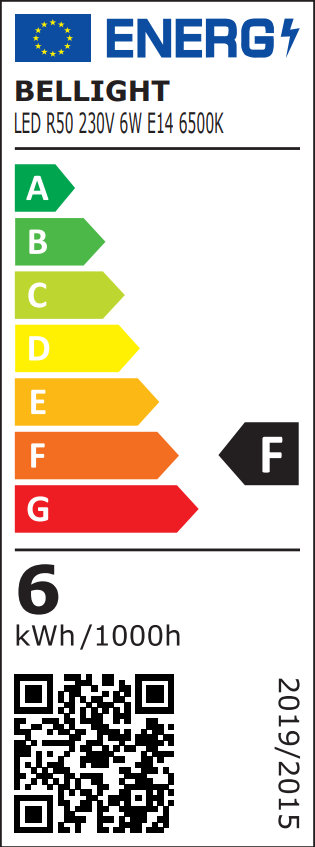 LED E14 R50 6W = 40W 230V Pilzform 520lm 200° Kaltweiss 6500K