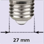 LED E27 G45 Tropfenform 5W = 40W 200° Birne 400lm 180V-260V Neutralweiss 4000K