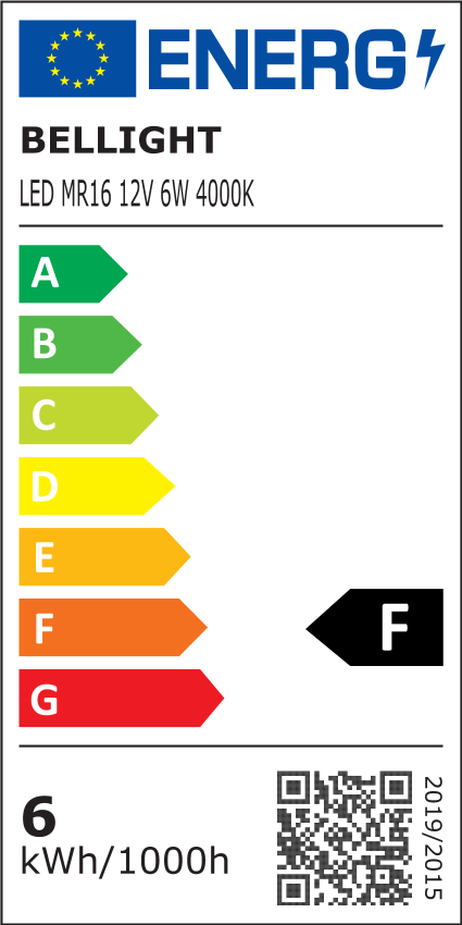 LED GU5,3 MR16 6W = 50W 510lm 12V Reflektor 120° Neutralweiss 4000K