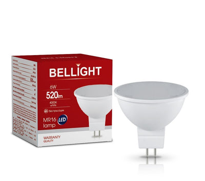 LED MR16 GU5,3 6W = 50W Leuchtmittel 230V 510lm Spot 360° Neutralweiss 4000K