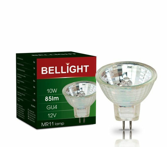 MR11 GU4 Halogen 10W 10 Watt Leuchtmittel 30° Birne 85lm 12V Warmweiss dimmbar